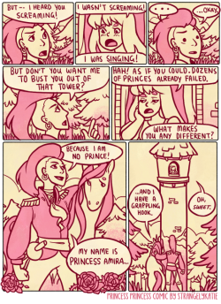 ceramicsamurai:  princessprincesscomic:  Princess Princess Comic Page 2  Page 2, already in love. I can’t.  Omg yes, I need to follow this right now.