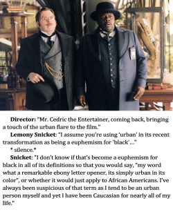saturnineaqua:  gunpowderandspark:  dapperhatsandfancypants:  theausterevolunteer:  oscarstardis:  stillmonkeys:  From A Series of Unfortunate Events DVD commentary track.  if you haven’t watched this film with the commentary then you are missing out,