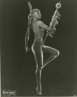 burlyqnell: Lilly &ldquo;The Cat Girl&rdquo; Christine As photographed by Maurice Seymour..