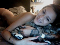 gypsyone:  me and kitty