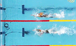 4X100 Freestyle Relay ♦ 2008 Beijing Olympics ↳Michael Phelps, Garrett Weber-Gale,