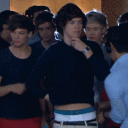 Porn photo the-absolute-best-gifs:  Harry Styles undressing
