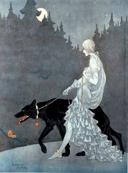 decapitated-unicorn:  ‘Queen Of the Night’ by Marjorie Miller 1931 