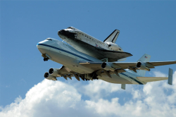 There isn&rsquo;t enough money for a proper Space Program, but we can parade Space Shuttles in full working order that can still be used, yet are being retired, burning expensive fuel and spending money on special labor, to get those 2 things attached.