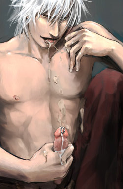 yaoi-and-bacon:  Loved the piercing *-*  floating penis&hellip;.