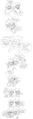 serialfrost:  okay so my friend katie drew this, and i had to post it because its my type of humor and made me laugh thoroughly xD  Wow this comic is great I want to make love to whoever made it!!!!!!!!!!
