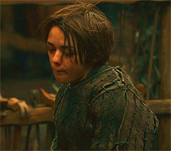 deansdamnation:  thespyandthesoldier:  weight-a-second:  me too, Arya, me tooooo  This whole scene is golden.  you could hear arya going through puberty 