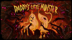 adventuretime:  You guys wanna come party in the Nightosphere with me? Tonight’s half-hour Adventure Time special begins at 7:30 p.m. (ET/PT) on Cartoon Network. The “Daddy’s Little Monster” title card was designed by Andy Ristaino, the painting’s