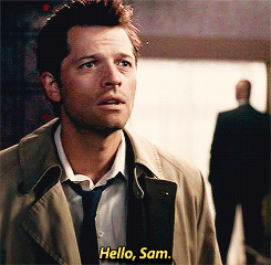 piertotum-locomottor:  221boners:  #sam’s a big cas fangirl pass it on  #sam’s face in the fourth gif is literally saying #’if you weren’t dating my brother i’d fuck the shit out of you’ #and if you say the opposite #then #you’re lying 