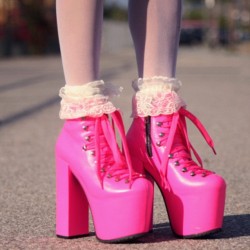 whydontyougosuckafuck:  shoddylynn:  Neon pink #unif #hellbounds r ready for u at www.dollskill.com (Taken with instagram)  UGH UGH UGH UGH UGH&lt;33333333 