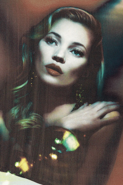 tefra:  kate moss by mert and marcus for