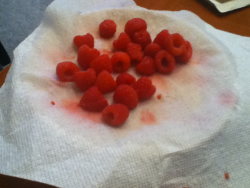 pe-tals:  I fucking love raspberries  one time i showed my friend this picture and he got really upset because at first he thought it was a bloody tampon