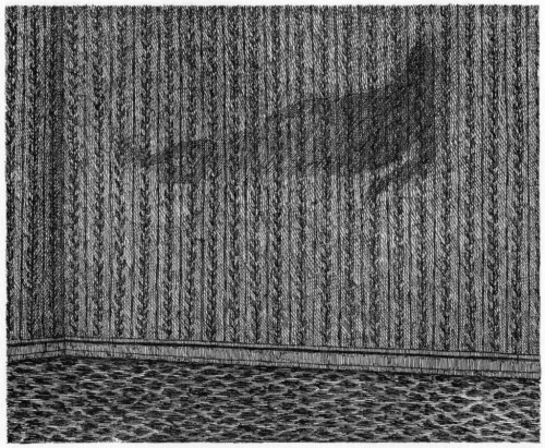 An illustration from Edward Gorey’s ‘the West Wing’