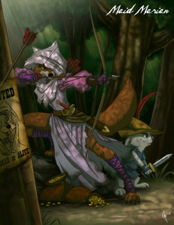 randomanimosity:  luckyf13:  laurenelizabethbannon:  this is so awesome.  Twisted Princess: Maid Marian by ~jeftoon01    