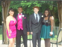 Prom 2012! :D Megan and Marquez. Nathan and I.