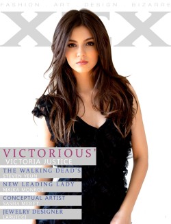 Victoria Justice - XEX Magazine. ♥  That&rsquo;s an E behind her head and not another X lol. Sorry if you got excited guys, but no Victorious porn for you, well not yet anyway lol.  ♥