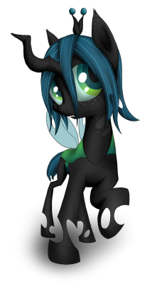 werd10101:  Young Chrysalis by ~BanShee42Ru  GAAHHHH you know&hellip; by the time season 3 rolls around, i don&rsquo;t know if i&rsquo;m going to have any love left to give. :P She is devouring it all
