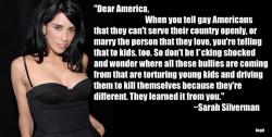 dead-logic:  Sarah Silverman.