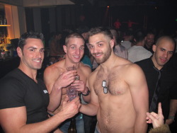 wehonights:  Gay porn comes to West Hollywood:  Jeremy Bilding, Marcus Mojo, Tommy Defendi, &amp; Austin Wilde hanging out in WeHo