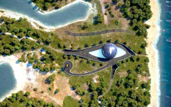 hooplaaaaah:  sunpat:  blaaargh:  Naomi Campbell’s house on Isla Playa de Cleopatra, Turkey   This house has 25 bedrooms and runs entirely on solar and geothermal energy  This. Is. Life.
