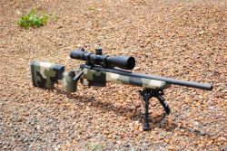 45-9mm-5-56mm:  gunsngear:  Remington 700 .308Win bedded into a McMillan A5 with detachable bottom metal, bolt knob, Badger 20MOA base, Badger Rings, and a Vortex Viper FFP PST 4-16x50      (via TumbleOn)