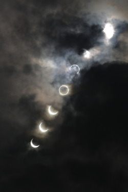 Annular solar eclipse at Tokyo by Yoshihiro