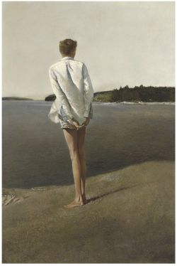 Andrew Wyeth (1917-2009). Above the Narrows . 1960. Tempera on panel. 121.9 x 82 cm