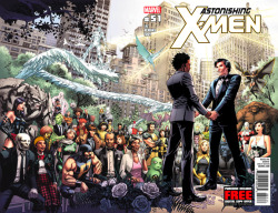 Iamthefirstavenger-Blog:   Marvel Comics Makes History With A Gay X-Men Marriage.marvel