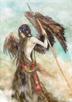 the420season:  winged demon by ~Kazehime8