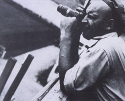 cavetocanvas:  Alexander Rodchenko, Artist at Work (Self Portrait), 1927  these guys are working taking pictures while you and I are jerking off to them