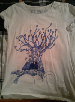 This is also my handmade t-shirt One of my
