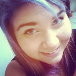 #purple #hair #self  (Publicado com o Instagram)