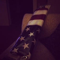 About to put this bad boy together #AmericanFlag #Amurka (Taken with instagram)