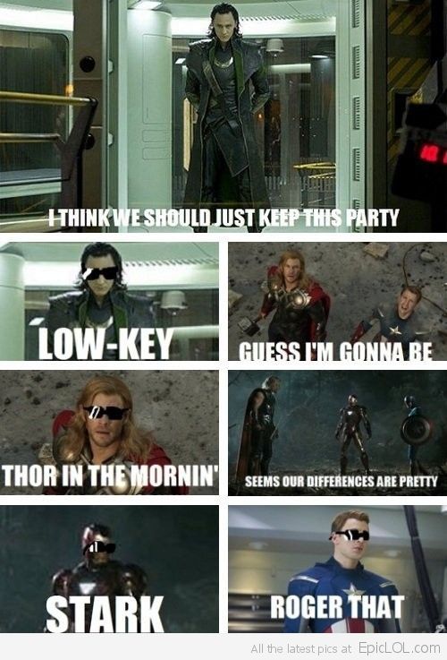 If the Avengers were on CSI
