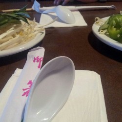 Pho with cousins..  (Taken with Instagram at What The Pho)