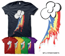 rachaelmakesshirts:  Introducing Running Rainbow, the colored version of Monochrome Dash MLP parody shirt! It’s available as Men’s, Women’s &amp; Kid’s T-shirts, V-necks, Longsleeves, Hoodies &amp; Stickers. So what are you waiting for? Check