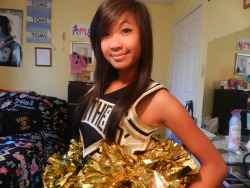 fuckyeahhsexyasians:  Asian Cheerleader ;) http://itsamylee.tumblr.com/