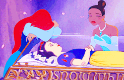 petitetiaras:  The Disney Princesses visit Snow’s memorial.RIP Snow White’s Scary Adventures (October 1, 1971 - May 31, 2012)  