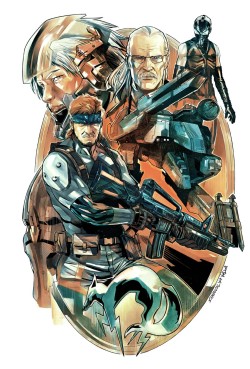 xombiedirge:  Metal Gear Solid by Sergio