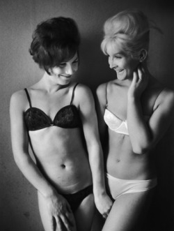 unobject:  trans women couples from the 1960’s. -photographed by Christer Strömholm 