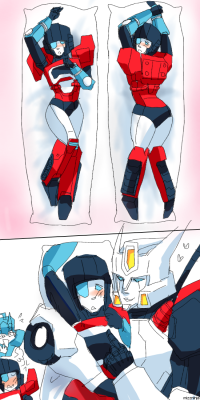 windwave:  perceptor moe body pillow by =mizz-ninja oh ~~ may i have one such pillow, or Drift will kill me? :3 