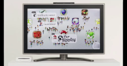 The Wii U home screen, being a general hub