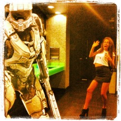 Don&rsquo;t shoot! Halo 4 party! #e3 (Taken with Instagram at Exchange LA)