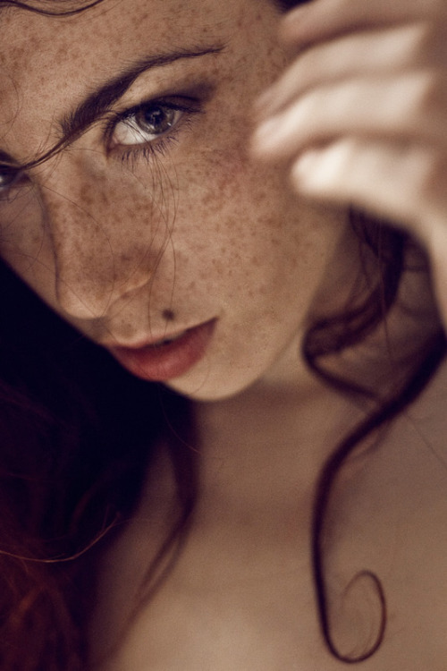 Freckled beauty adult photos