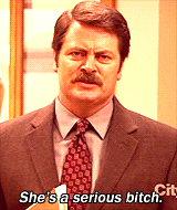 irrelevant-pink-blanket:  trekkiekitty:   Everyone, shut up and look at me.  Ron Swanson  I am actually Ron Swanson 