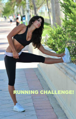fitness-flirt:  Running Challenge! I’m