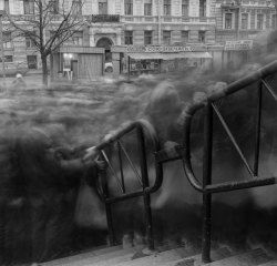 porphyriasuicide:   klso: “City of Shadows” was taken during the winter of the collapse of the Soviet Union by Alexey Titarenko  How eerie.  