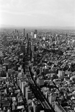 toasoundworks:  Tokyo, Japan (PENTAX ES/Kodak TRI-X)  Quiero ir ahí