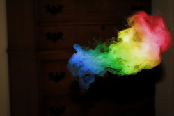 colorful smoke:*