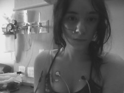 m-essed-up:   eringeremick: This is Haylee. I met her online recently and was given permission to share her story. Shes 16 years old and has been suffering with Anorexia Nervosa (binge purge subtype) for 10 years now. She has permanent heart problems,